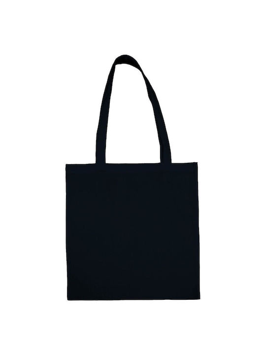 Shoulder Bag with Long Handles | 3842-LH | Cotton Bag LH Dark Blue