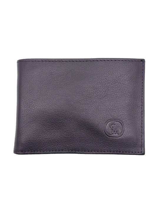 Men's Leather Wallet GREGORY KA 60-651 Black