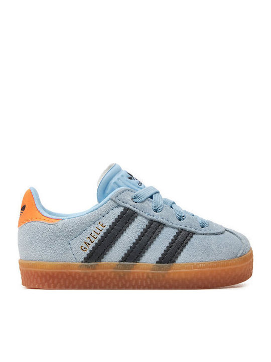 adidas gazelle silver green womens Adidas Original Gazelle 2 J Suede Big Kids' Shoes Blue-Red – Sports Plaza NY main image 1