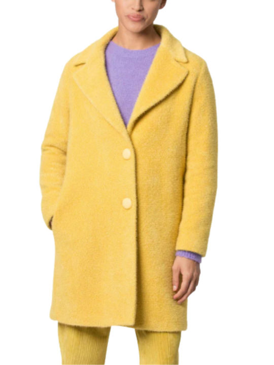 KOCCA SMERALDA GIALLO COAT ITALY Γυναικείο