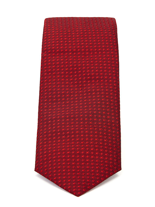 Hugo Herren Krawatte Seide Gedruckt in Rosa Farbe