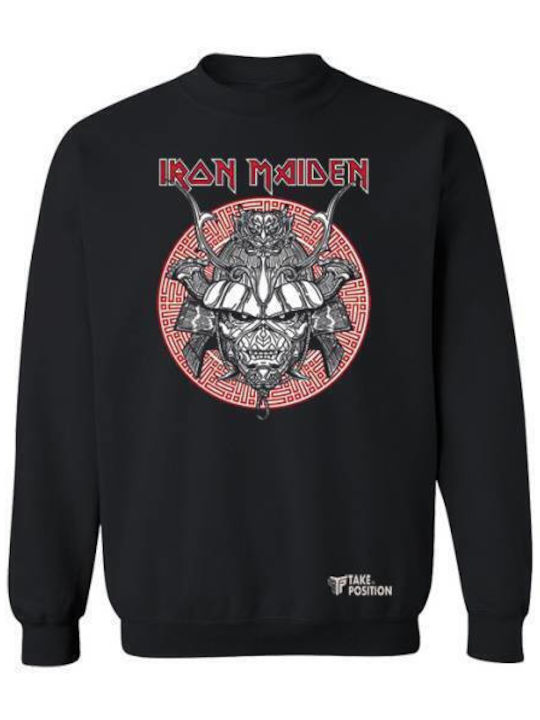 Adult Sweatshirt Takeposition Iron Maiden Black...