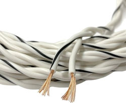 Lautsprecherkabel, doppelt verdrillt, 2x1 00mm², 100% OFC, 1 Meter Rolle, Auto-Verbindung, 720sctwh210l2