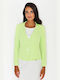 Figl Long Women's Blazer Green