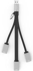 Earldom USB-Hub 4 Anschlüsse (USB-A) 12066