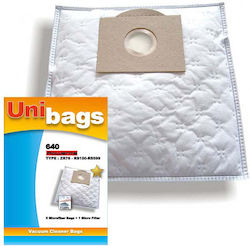 Unibags Microfiber Σακούλες Σκούπας 5τμχ Συμβατή με Σκούπα Philips / AEG / Bomann / Clatronic / Dirt Devil / Kalorik / LG / Nilfisk / Samsung