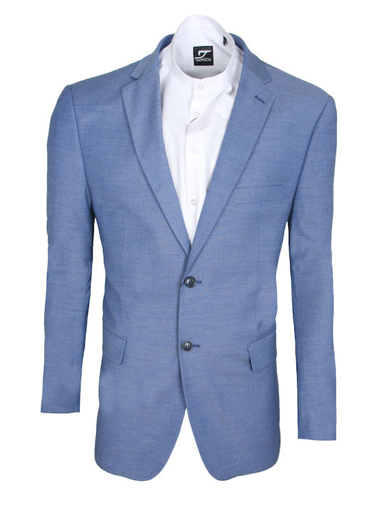 Stefansxxl Men's Suit Light Blue