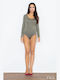 Figl Long Sleeve Bodysuit Green