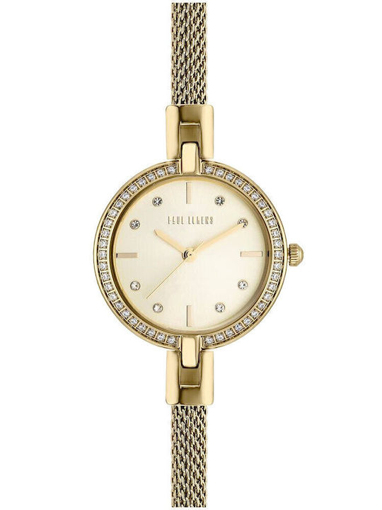 Paul Lorens Women's Watch with Gold Metal Bracelet