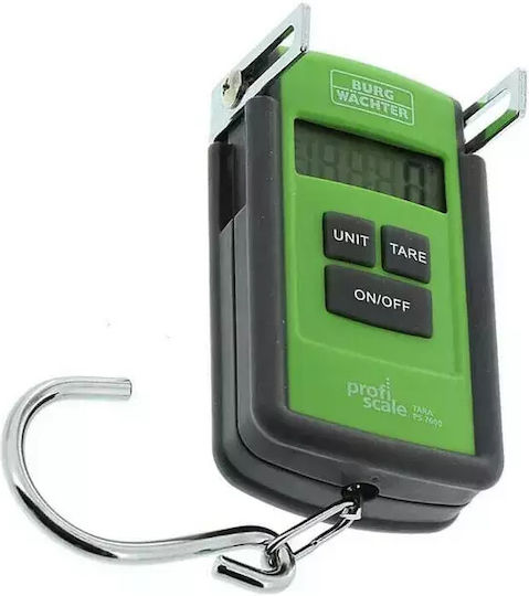 Burg Wachter Elektronisch Professionelle Hängewaage mit einer Wiegekapazität von 40kg und einer Unterteilung von 10gr