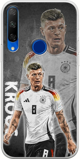 Евро 2024 Toni Kroos Huawei Honor 9x Гъвкав Tpu Прозрачен Силиконов Калъф за Мобилен Телефон