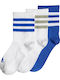 adidas Παιδικές Κάλτσες Αθλητικές Crew Λευκό 3 Ζευγάρια