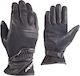 Winter Herren Motorradhandschuhe Leder Wasserdicht Schwarz