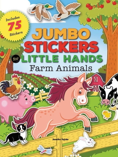 Jumbo Aufkleber Kleine Hände Bauernhoftiere Quarto Publishing Group Usa Inc Taschenbuch