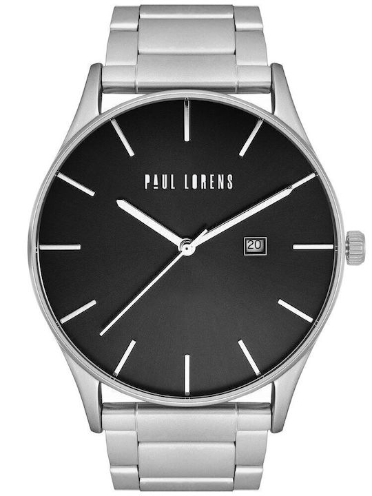 Paul Lorens Ceas Bărbați 45mm Baterie Cu Brățar...