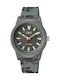 Q&Q Men's Watch 40mm Battery with Green Rubber Strap