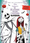 Art Coloring Disney Tim Burton's Nightmare Before Christmas Disney Book Publishing Inc Paperback Softback