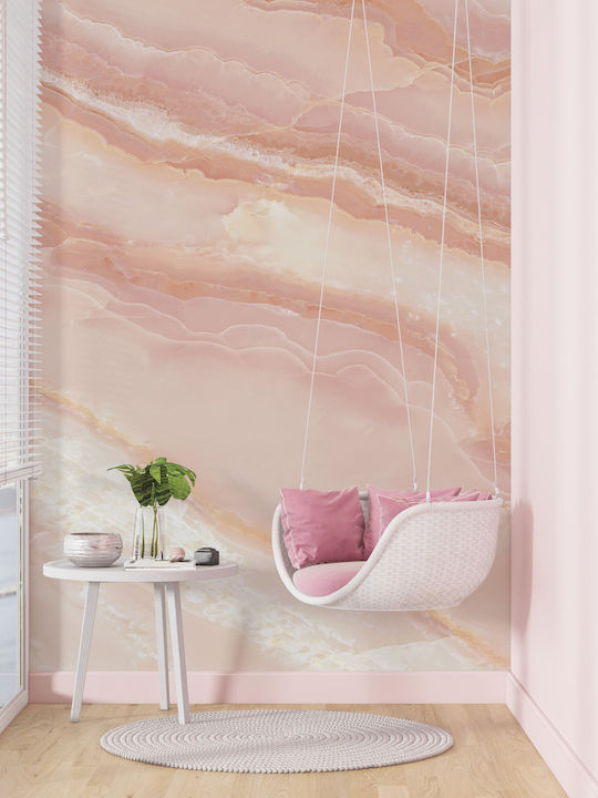 Wall Wallpaper Pink 360x280cm