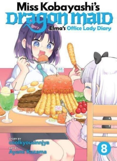 Miss Kobayashi's Dragon Maid Elma's Office Lady Diary Vol 8 Seven Seas Entertainment Llc Paperback Softback