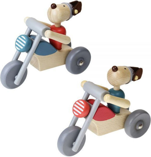 Synchronia Decorativ Câine din Lemn 12.5cm 1buc