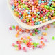 Acryl Perlen & Pailletten Bunte 500Stück 4mm