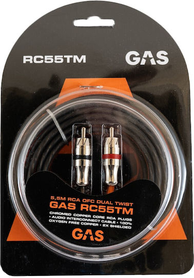 RCA Cable RCA male - RCA male 5.5m RC55TM