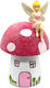 Christening Favor with Piggy Bank Tinkerbell money box 12x8cm