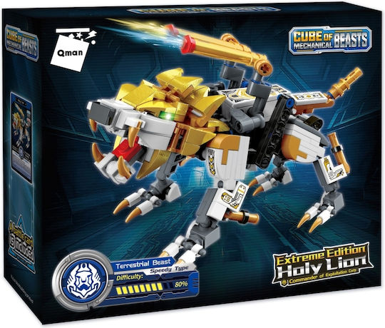 Qman Qman Glowing Löwe Bauklötze Für 6+ Jahre 273 Stück
