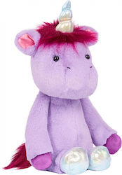 Plush Toy Battat Unicorn 30 Cm Purple
