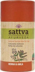 Sattva Natürliche Kräuter Haarfärbemittel Haarfarben Henna & Amla 150g