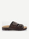 Herrensandalen in Braun Farbe
