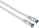 HAMA F/UTP Cat.6 (Gigabit) Καλώδιο Δικτύου Ethernet 3m Γκρι