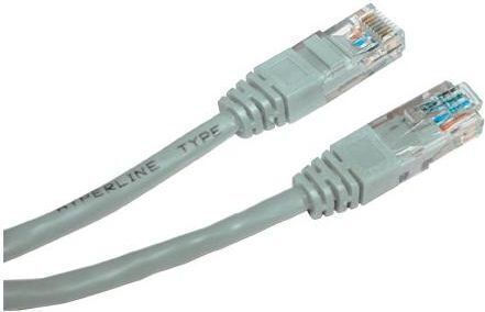 Logo Collection U/UTP Cat.5e (Gigabit) Καλώδιο Δικτύου Ethernet 15m Γκρι