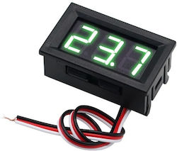 Necom Car Voltmeter Digital Instrument