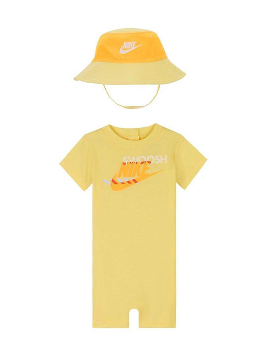 Nike Σετ Φορμάκι με Αξεσουάρ Yellow 2τμχ