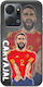 Euro 2024 Dani Carvajal Honor X7a Black Tpu Black Silicone