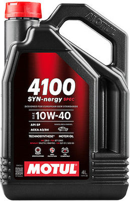 Motul Λάδι Αυτοκινήτου 4100 10W-40 4lt