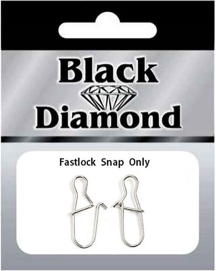 Black Diamond Fastlock BD/FSL12 Coasere Snap de pescuit Black 000