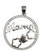 Mutti aus Silber mit Zirkon