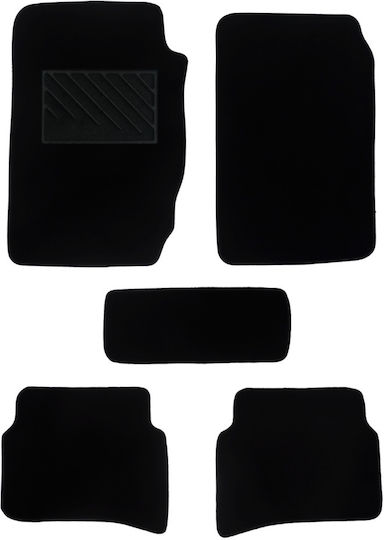 Autopataki Set of Front and Rear Mats 5pcs for Toyota Corolla BMW E90 Black