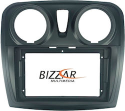 DIN-Verkleidungsplatten 2 Din Kompatibel mit Bildschirm 9" für Dacia Dokker 2014-2021