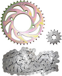 W Standard Kette & Ritzel-Kit für Yamaha Crypton S 115