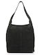 Leather Women's Bag Shoulder Black