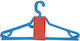 Clothes Hanger Blue 100008 3pcs