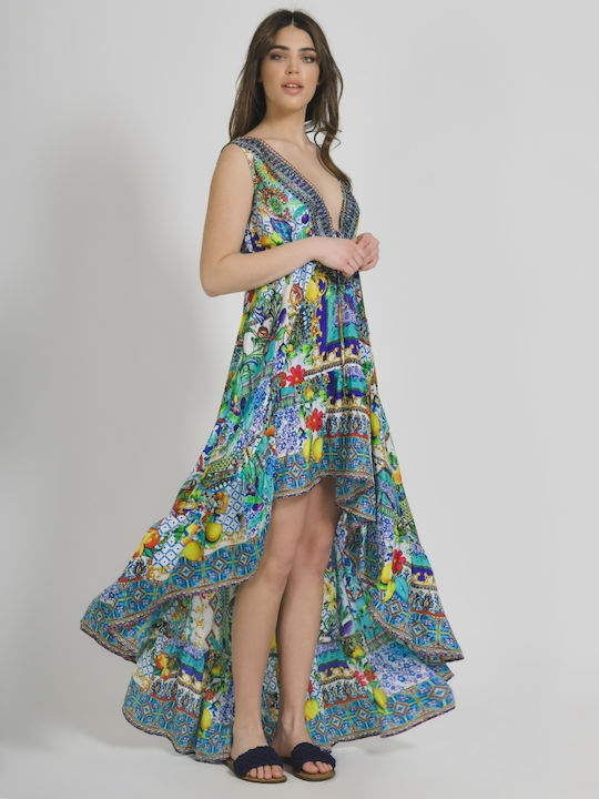Ble Resort Collection Maxi Φόρεμα Πολυχρωμο