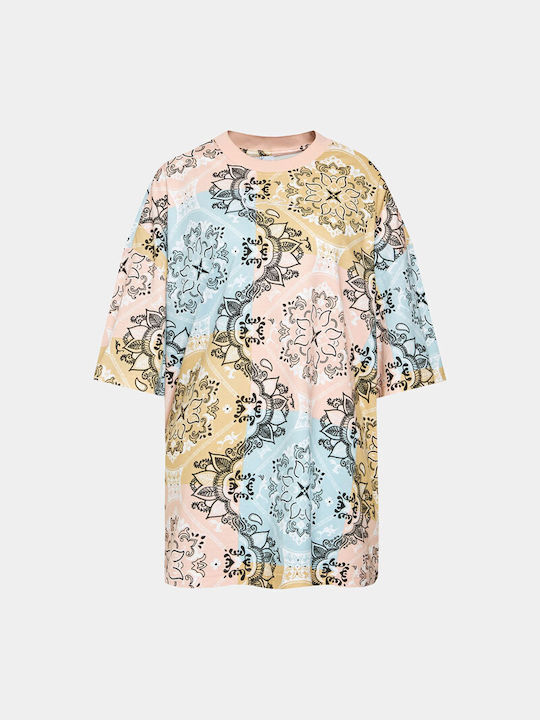 Karl Kani Damen T-Shirt Multicolor