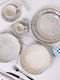 Cryspo Trio Set of Cups Coffee Porcelain Brown 6pcs