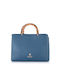 Beverly Hills Polo Club Damen Tasche Tote Hand Blau