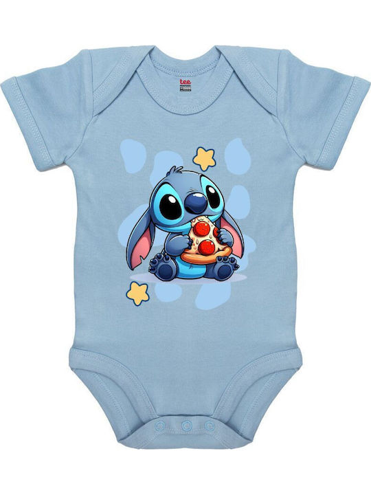 Koupakoupa Stitch Pizza Κορμάκι Μπλε