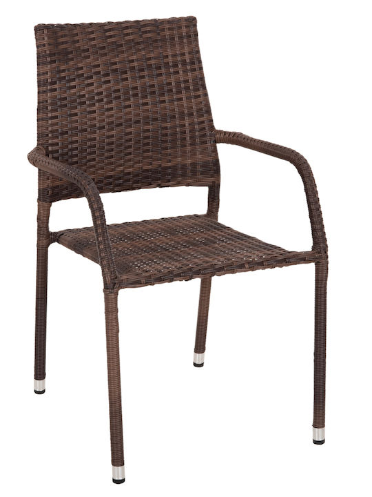 Scaun De Exterior Rattan Morner Maro 55x58x87cm